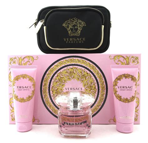 bright crystal versace gift set.